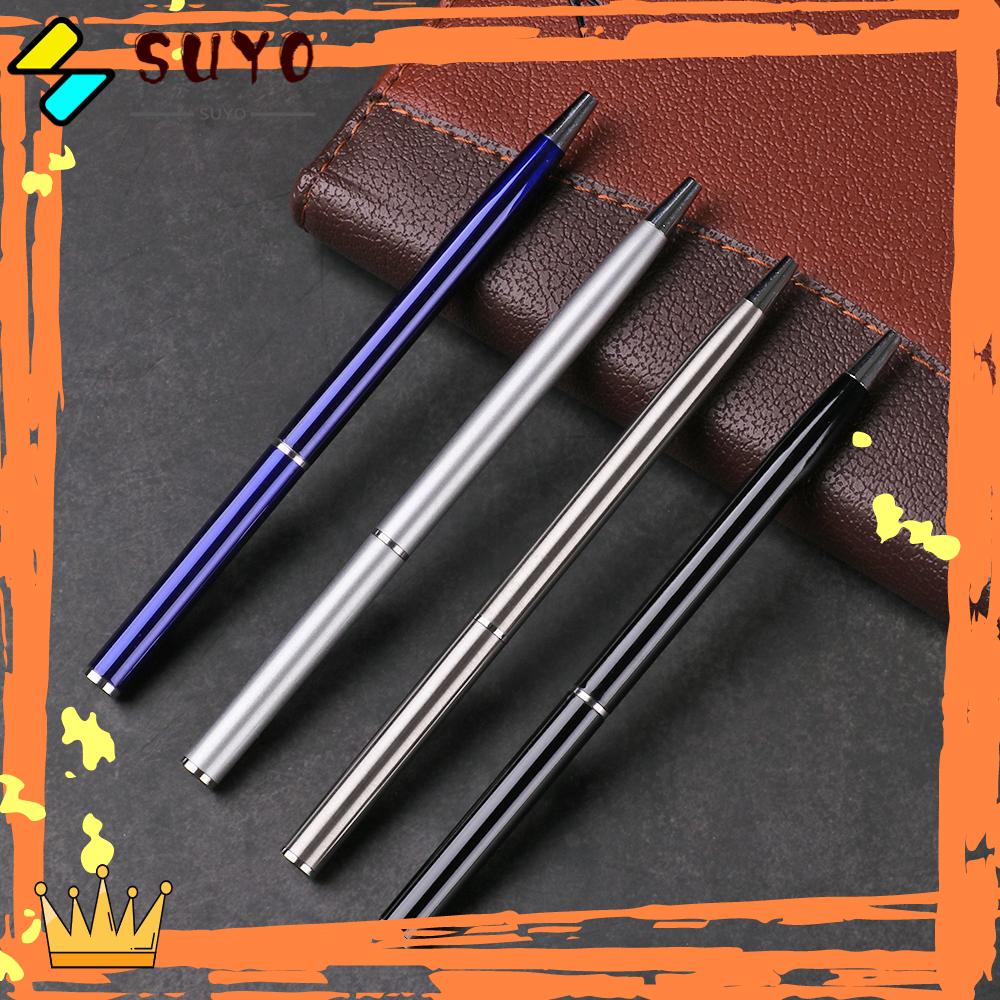 Suyo 1pc Ballpoint Metal New Alat Tulis Mewah Perlengkapan Menulis Kantor Sekolah Halus