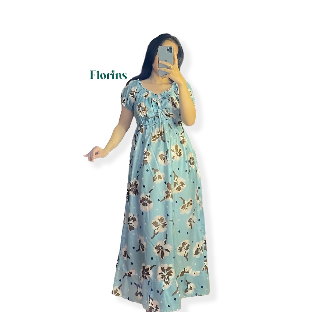 CASSIE DRESS PANJANG | HOME DRESS | DASTER PANJANG | DASTER BUSUI | DASTER RAYON | DASTER SERUT