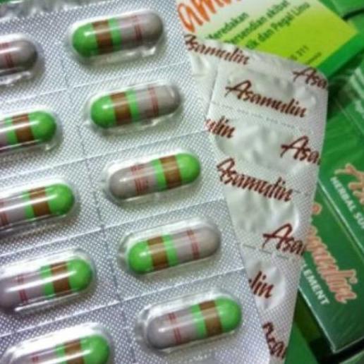 

☪ ASAMULIN Original UNTUK ASAM URAT PEGALINU,KOLESTEROL, kapsul ✷