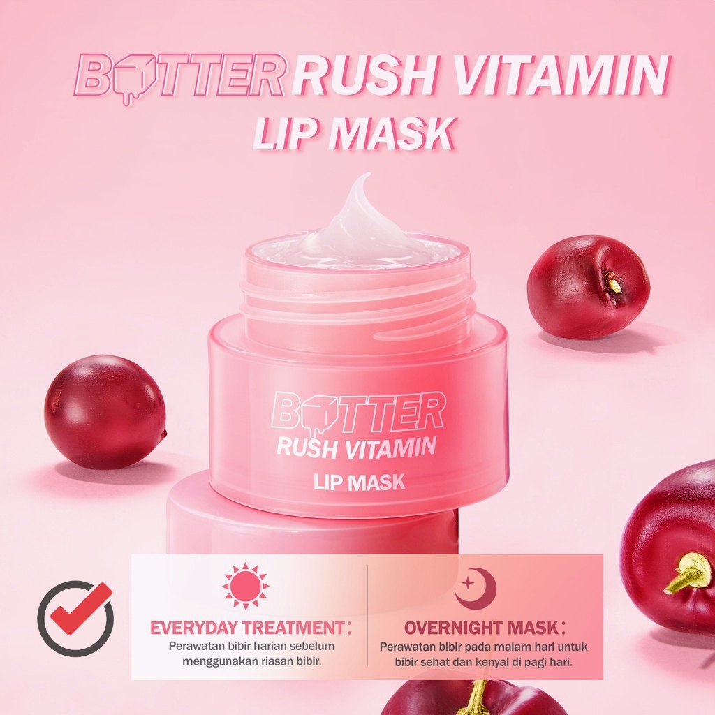 BNB Barenbliss Butter Rush Vitamin Lip Mask Moisturizing Balm