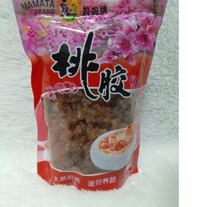 

☎ Peach Gum MAMATA 500Gr/ Tao Jiao Bersih ➯