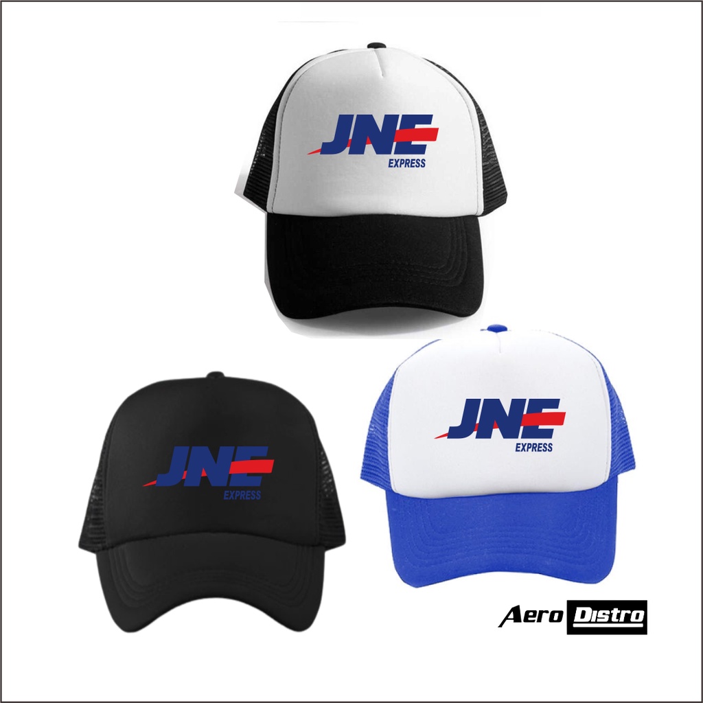 Topi Trucker Logo JNE/Topi Jaring Logo JNE/Topi Logo JNE