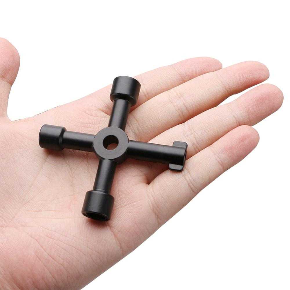 (BISA COD) FTIHSHP DIHAKI Kunci Pas 4 in 1 Universal Eltor Cross Triangle Key - LXX3116