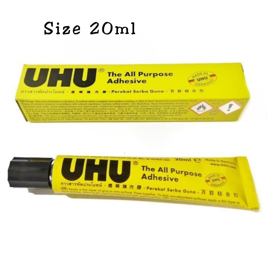 Lem Uhu Cair / UHU Glue 7ml, 20ml, 35ml