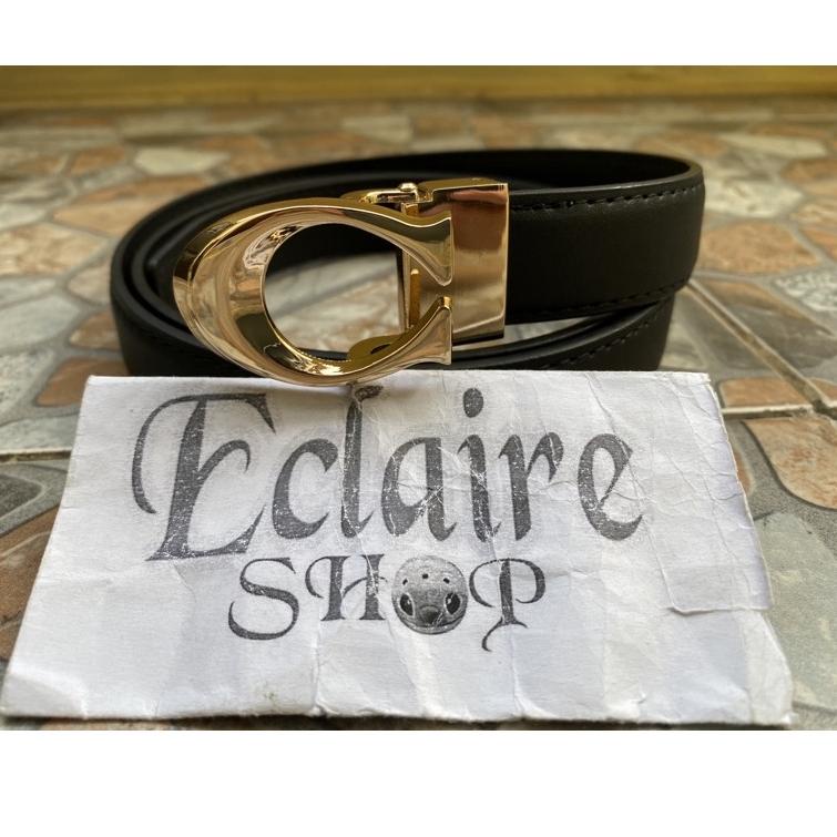 [ART. 16448] IKAT PINGGANG WANITA COACH 2.5CM BAN PINGGANG PEREMPUAN SABUK FASHION GESPER IMPORT BRA