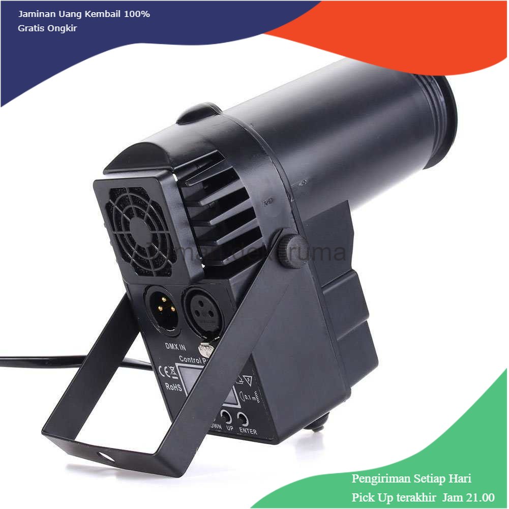 TD - LMP Illumsolid Lampu Sorot LED Spotlight EU Plug DMX512 30W 240V - YS-P01