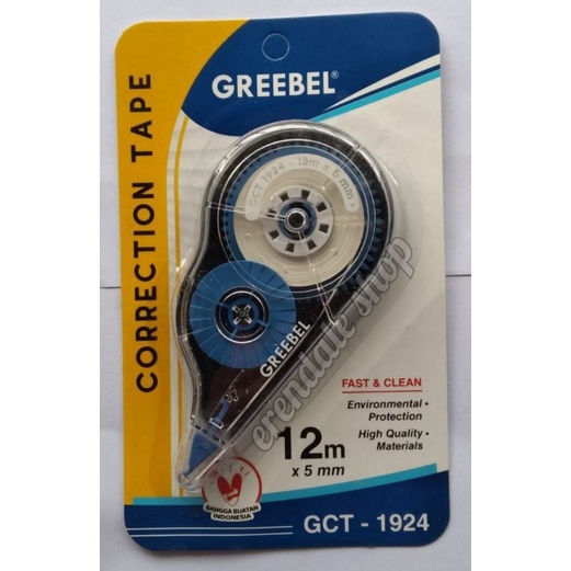 

Corection tape greebel
