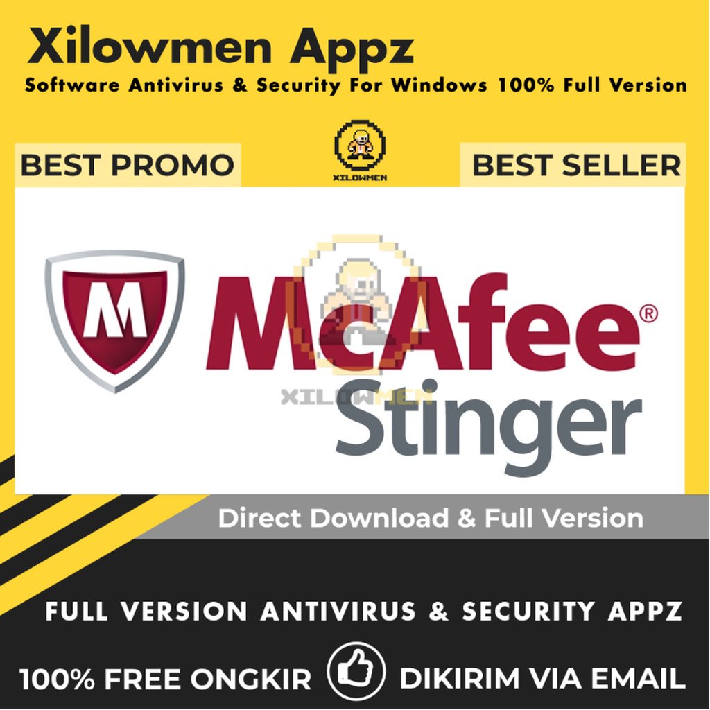 [Full Version] McAfee Stinger Pro Security Lifetime Win OS