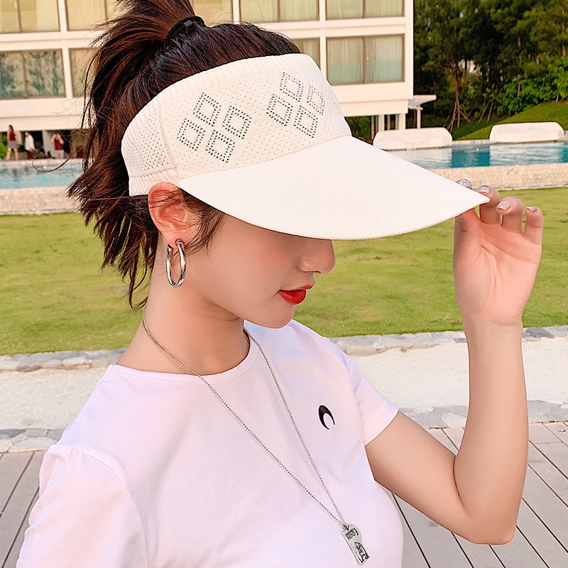 Perempuan Musim Panas open-top Pantai sunvisor