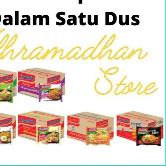 

Termurah✔️⭐-Indomie Goreng, Ayam Bawang, Soto, HYPE ABIS dan Kari Ayam 1 Dus BISA DI MIX (Campur Rasa)