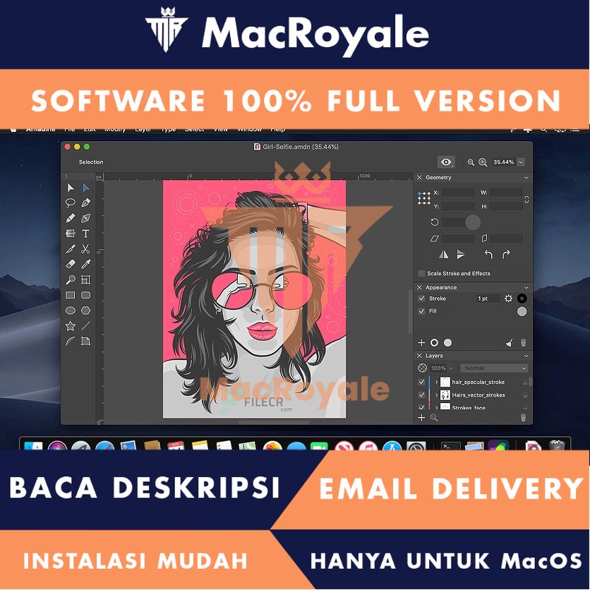 [MacOS] Amadine Full Version Lifetime Full Garansi