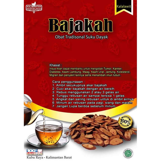 

akar kayu bajakah kalimantan 1kg [PROMO HARI INI]