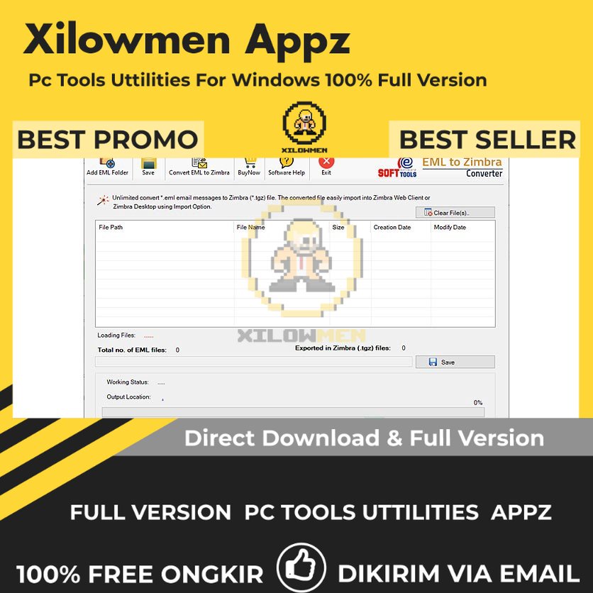 [Full Version] eSoftTools EML to Zimbra Converter Pro PC Tools Software Utilities Lifetime Win OS