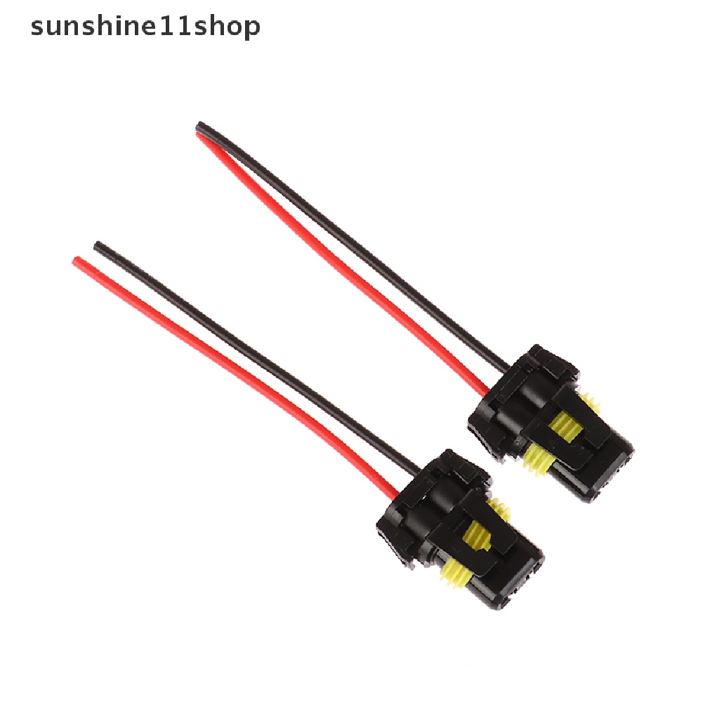 Sho 1pasang Konektor Adapter Female Soket Bohlam HB3 HB4 Untuk Lampu Kabut Depan N