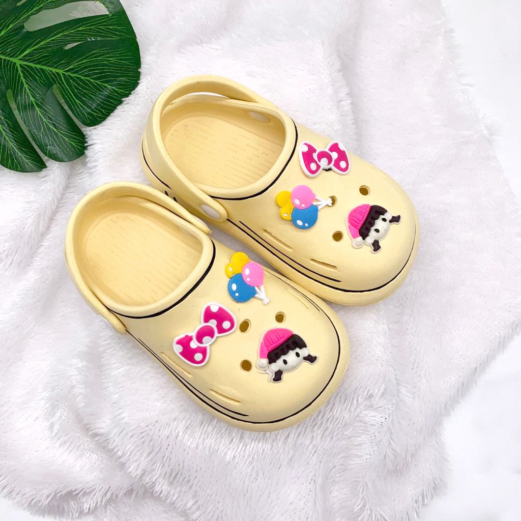 Sandal Selop Anak Perempuan Sandal Baim Berkarakter Lucu Terbaru Kekinian Uk.20-31