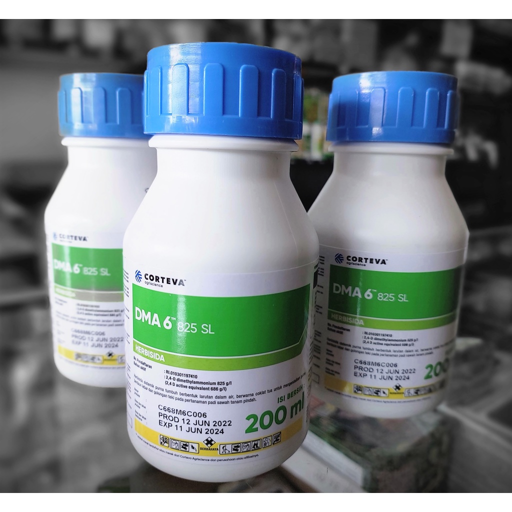 Racun Rumput / Gulma DMA 6 825 SL 200 ml - Herbisida Sistemik
