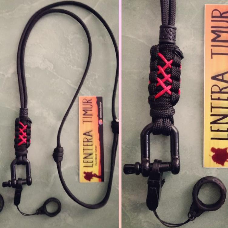 

B29 Lanyard paracord untuk id card name tag BARANG TERUPDATE ➳