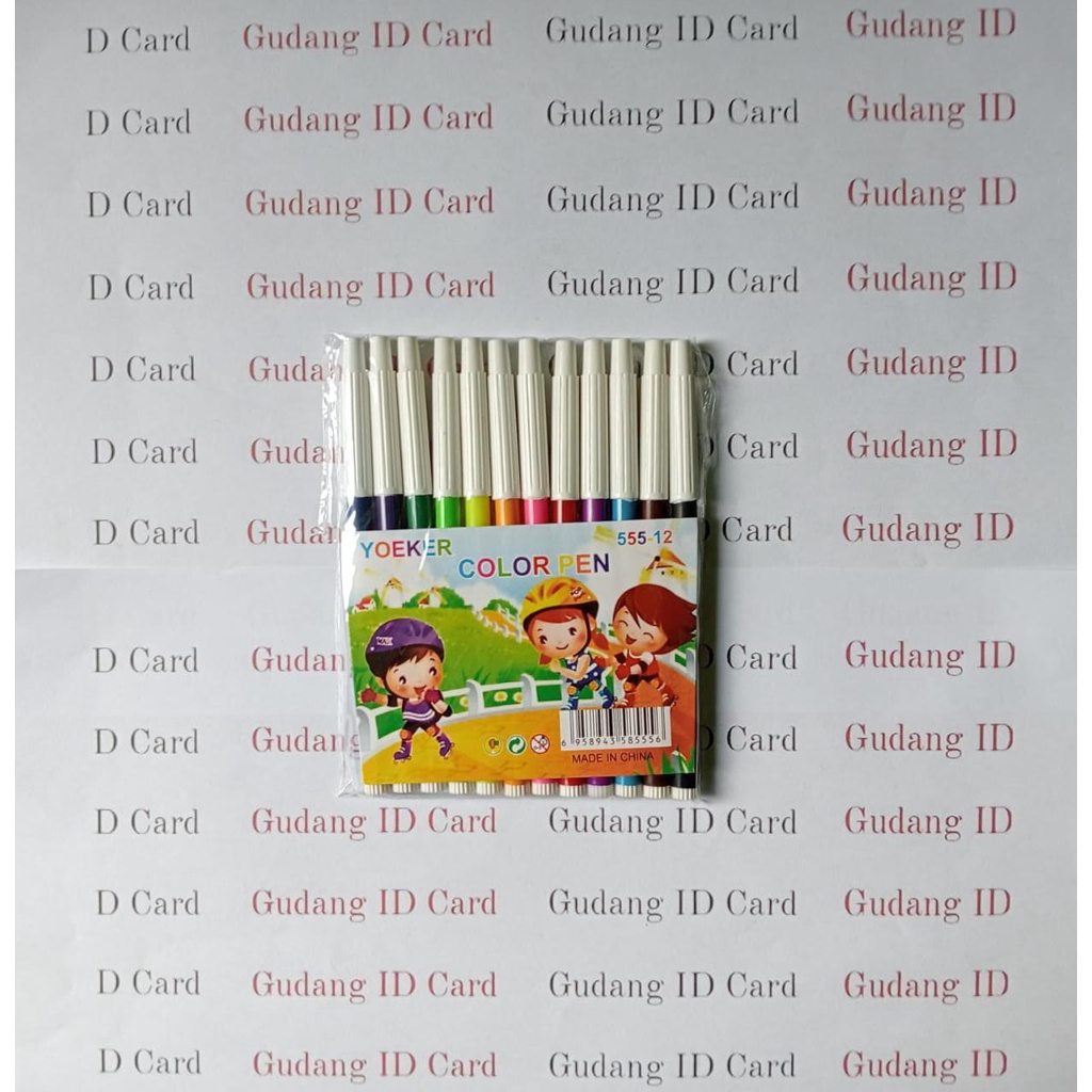 

Spidol Kecil Isi 12 Warna