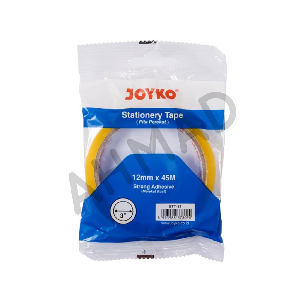 

Joyko Stationery Tape ST-31 - 12mm x 45mtr [ PCS ]