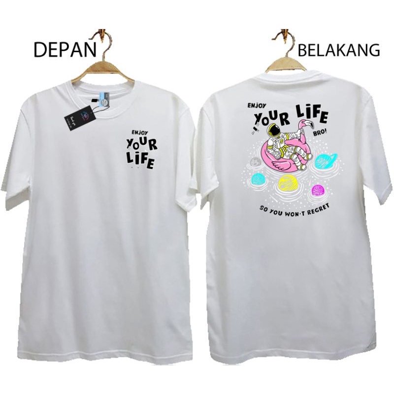 KAOS DISTRO CEWEK COWOK M L XL XXL