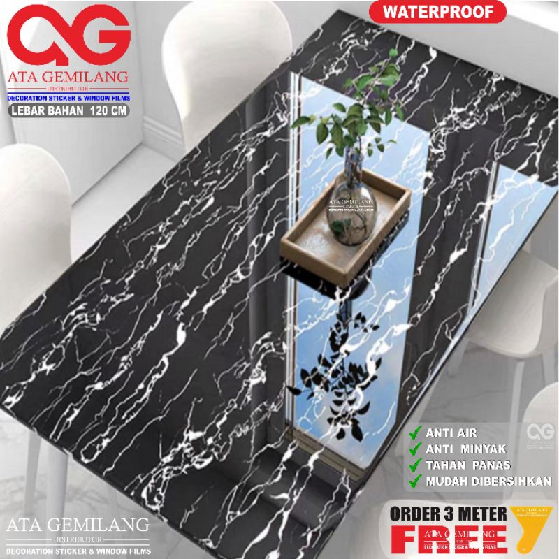 STIKER MARMER DAPUR/STIKER MARMER GLOSY/STIKER MARMER MEJA/WALLPAPER MARMER/STIKER MARMER/STICKER120