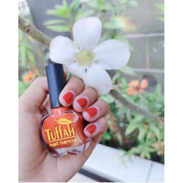 Kutek Halal Kuteks Muslimah Tuffah Nail Henna Bisa Grosir COD Hena Kuku Awet Tufah Original Murah Bukan Cat