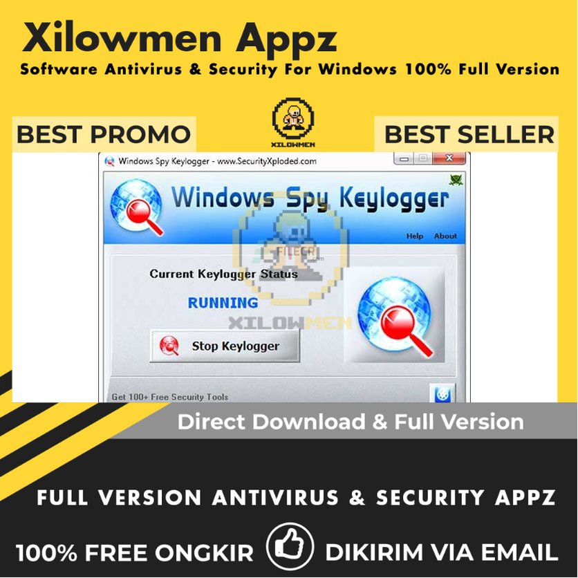 [Full Version] Windows Spy Keylogger Pro Security Lifetime Win OS