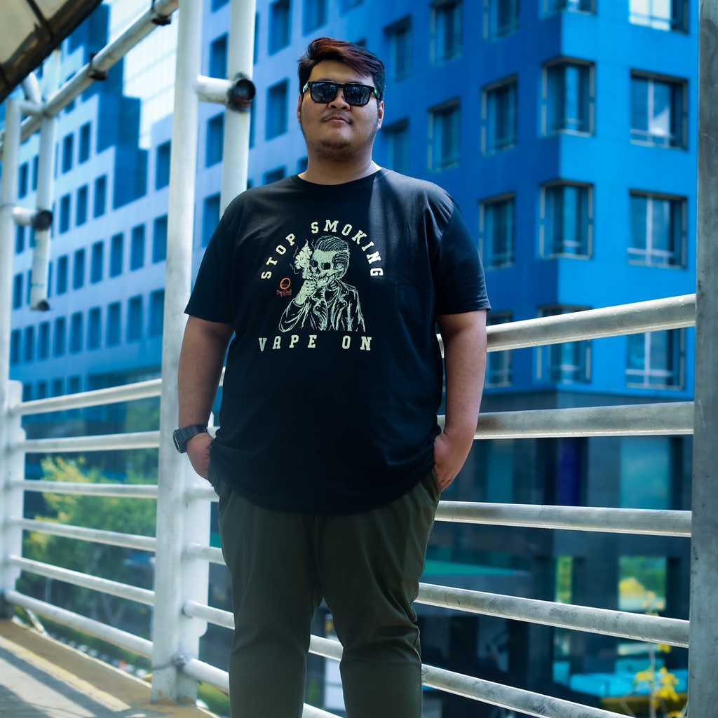 Big Oret Baju Big Size Jumbo Pria XL - 7XL / VAPE ON