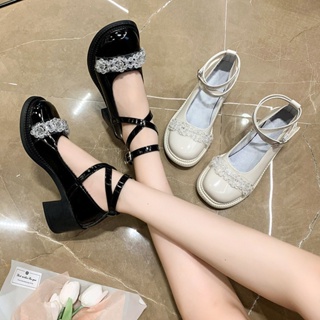 Image of thu nhỏ FD Marry jane Shoes Sepatu Korean Style Import Docmart Wanita Cantik Terbaru KI-027 #7