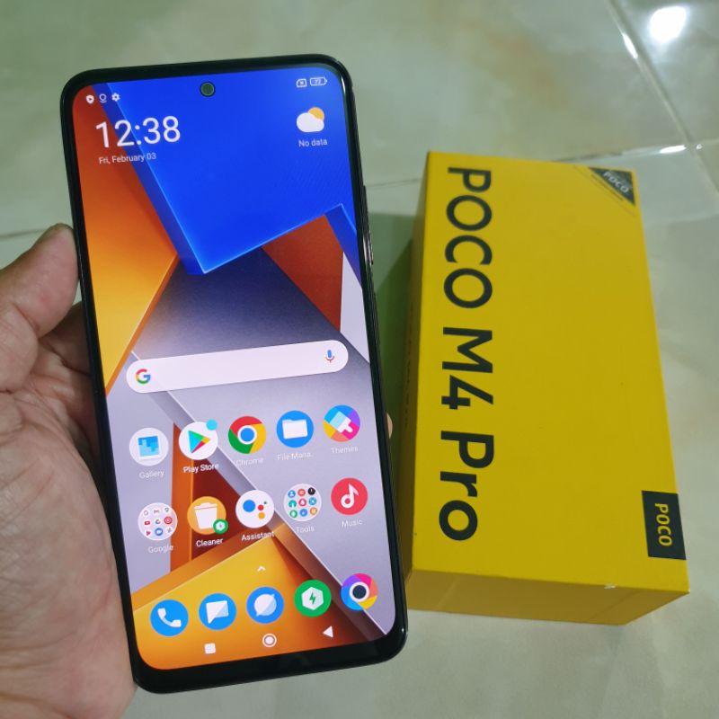 Poco m4 pro 8/256 ram 8gb rom 256gb mulus dan fulset