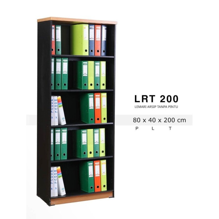 

~^~^~^] Lemari Arsip Rak Tinggi Tanpa Pintu LRT200