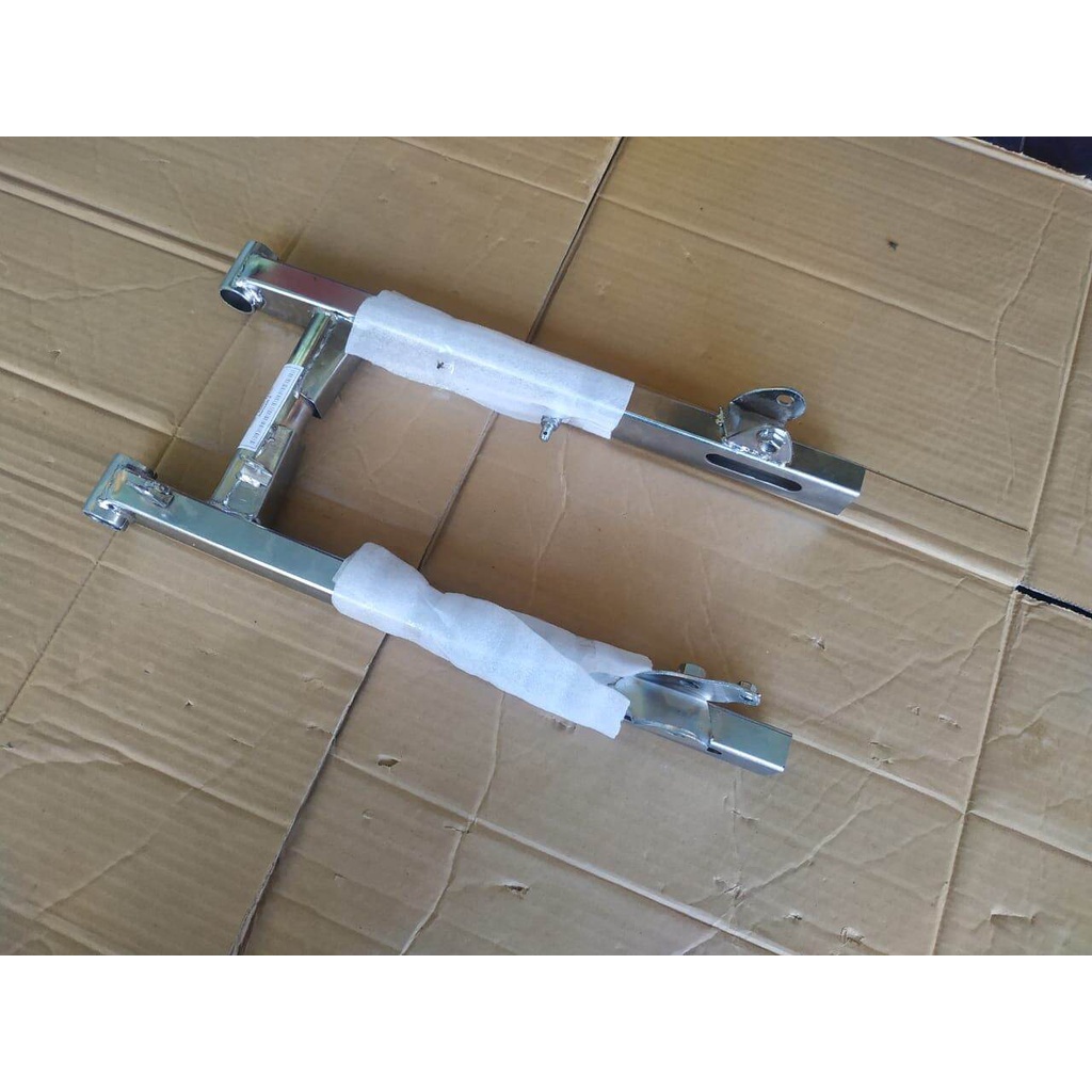 SWING ARM JUPITER Z VEGA R CROME &amp; SILVER STANDARD BAHAN BESI TEBAL MERK MSJ