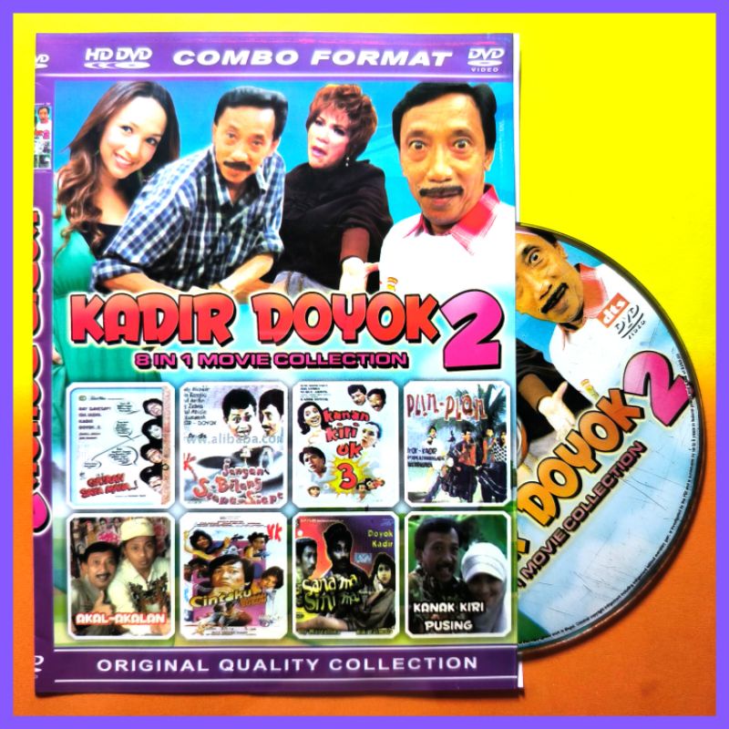 Kaset Film Komedi Indonesia Jadul Lawas Koleksi Kadir Doyok Volume 2 Pilihan Terbaru.