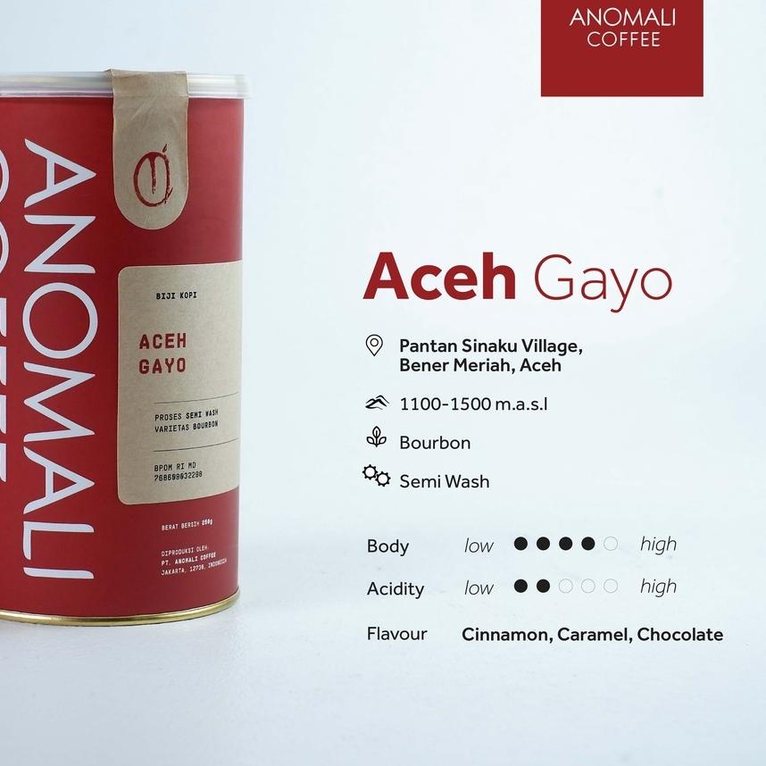 

✷ Anomali Coffee Biji Kopi Aceh Gayo 200 gram ♥