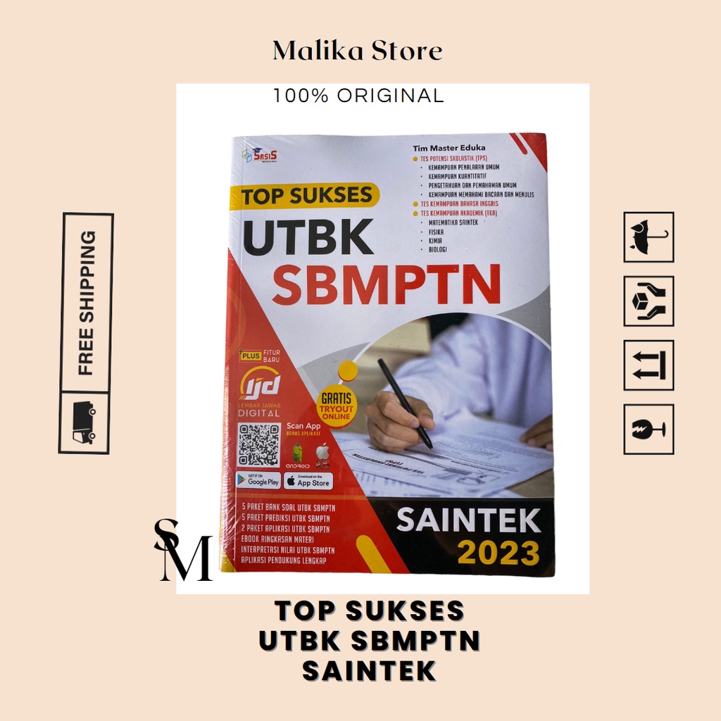 Buku Top Sukses UTBK SBMPTN SAINTEK 2023