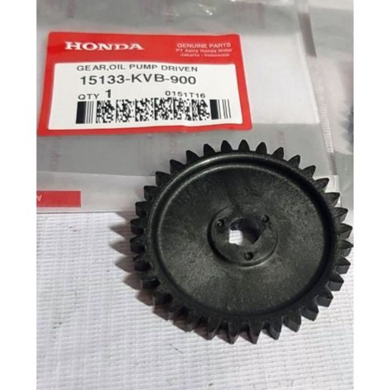 Gear , oil pump drive gigi pompa oli vario 110 karbu