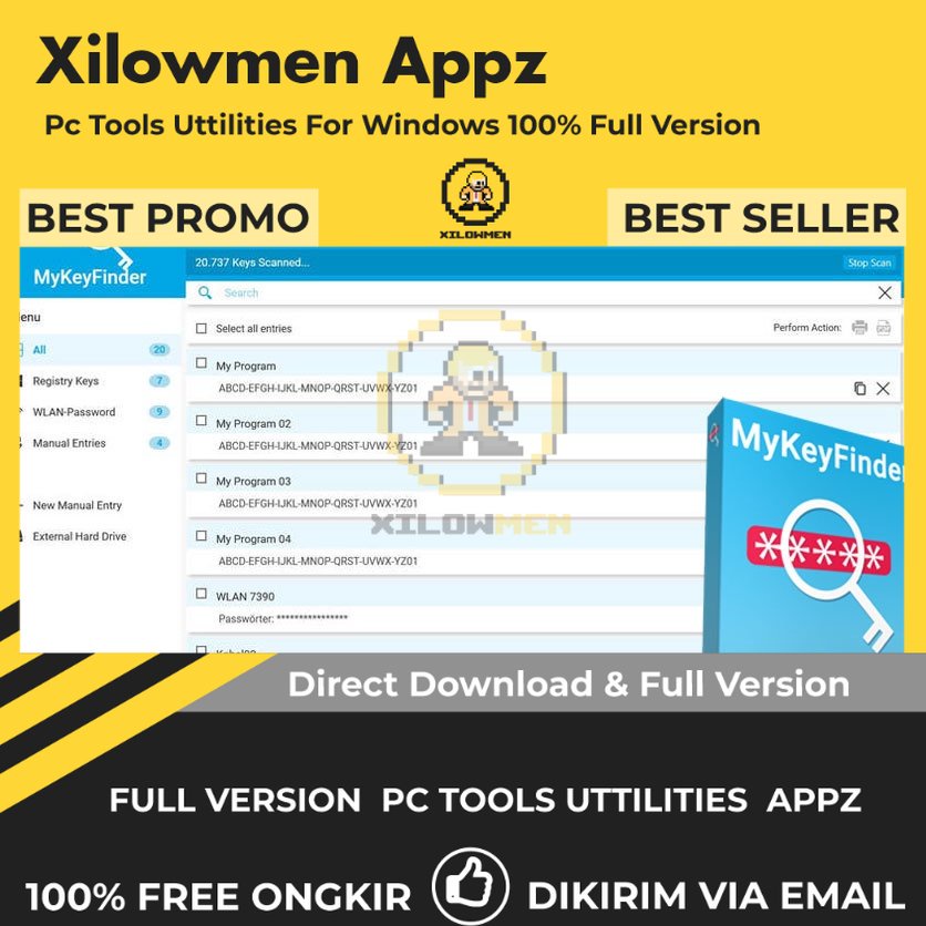 [Full Version] Abelssoft MyKeyFinder Plus 2023 Pro PC Tools Software Utilities Lifetime Win OS