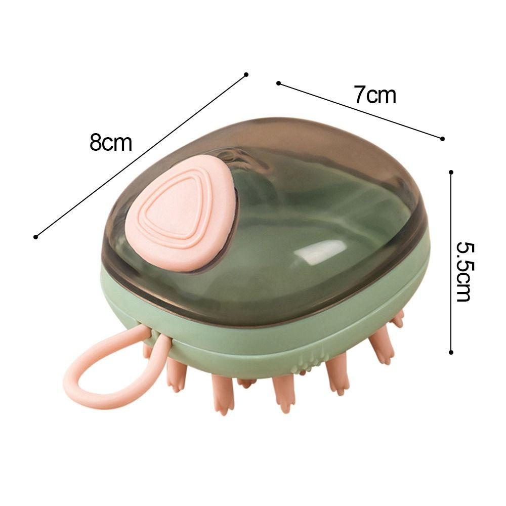 Populer Body Scrubber Shower Cleaning Melancarkan Pertumbuhan Rambut Grooming Sisir Perawatan Kulit Kepala Aksesoris Kamar Mandi Kepala Tubuh Pijat Pembersih Kulit