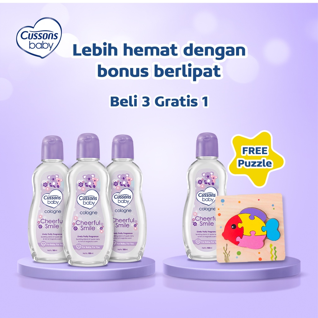 𝐑𝐀𝐃𝐘𝐒𝐀 - Cussons Baby Cologne - Minyak Wangi Bayi 100ml