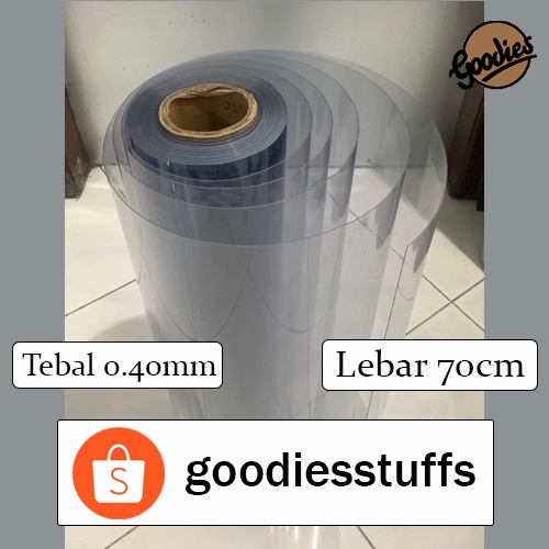 Mika PVC Rigid Kaku 0,40 mm x 70 cm Hantaran Souvenir Seserahan Rigid Rigit Meteran 0.40mm 0 40mm 0.