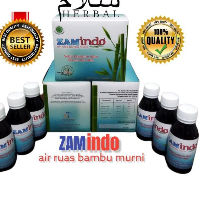 

○ Zamindo Air Ruas Bambu Murni Asli Original Produk ☇