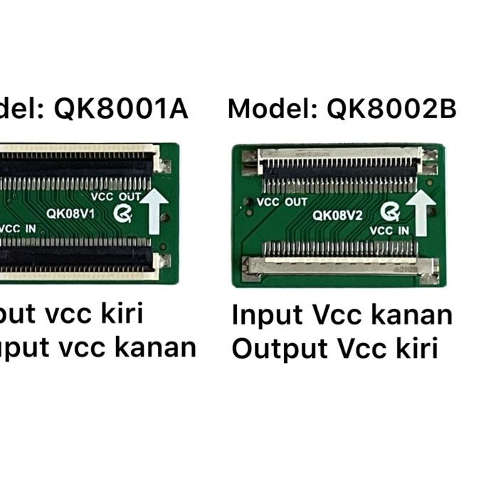 ✵ 30 Pin HD Konektor Converter PFC LVDS Pengubah jalur VCC kiri dan kanan 30 pin 30 jalur ♢
