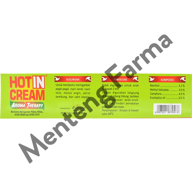 Hot In Cream Aromatherapy 120 Gr - Pereda Nyeri Otot dan Sendi