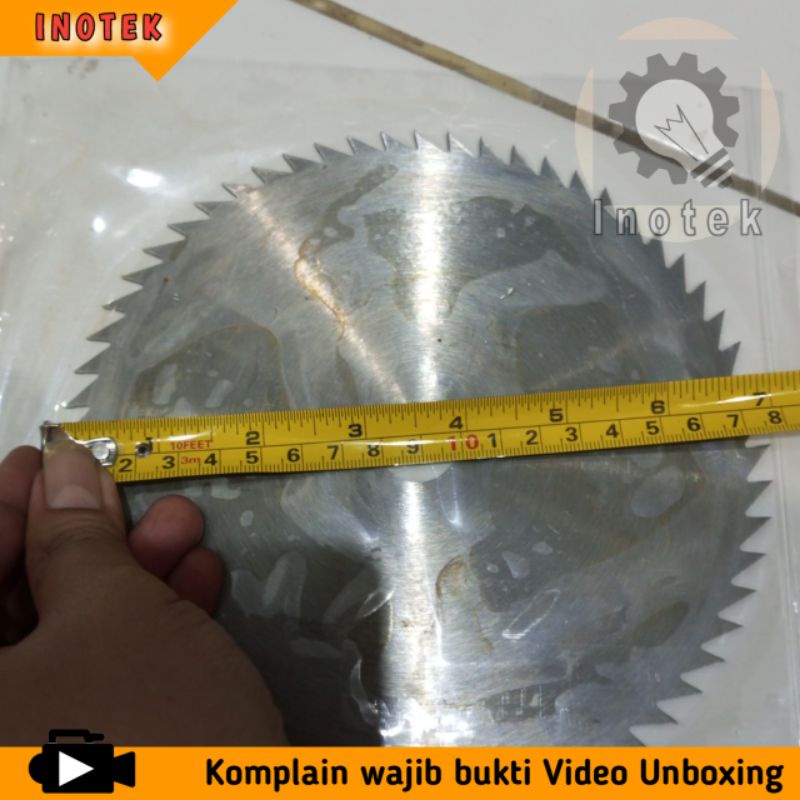 Gergaji Kayu Bundar 7 inch tipis Melingkar Circular Saw Blade 7 In HSS