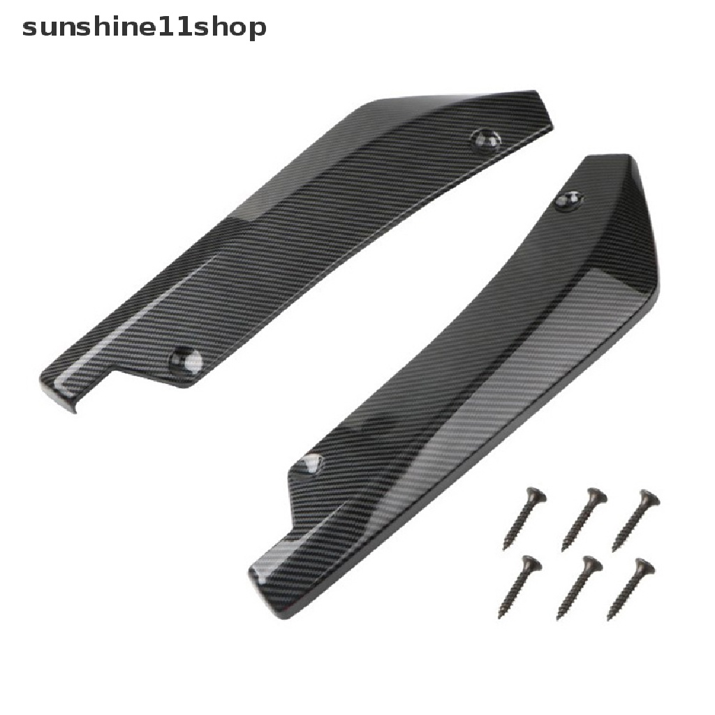 Sho Strip Bumper Depan Belakang Mobil Lip Spoiler Diffuser Splitter Pelindung Gores N