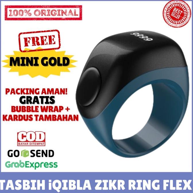Tasbih Digital Umeox Zikr Ring Flex Smart Ring Tasbeh Iqibla Zikir
