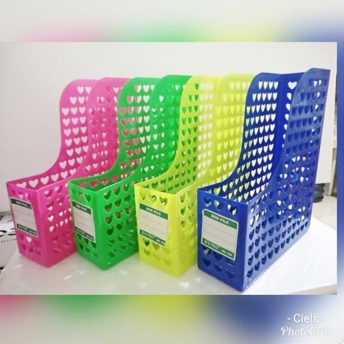 

I35 BOX FILE plastik 102 warna campur TERMURAH ⇐