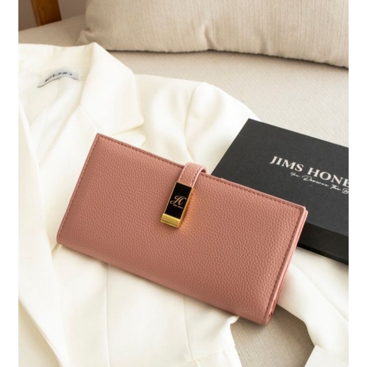 Free Box Vallerie wallet Jims Honey Dompet Panjang Wanita Import