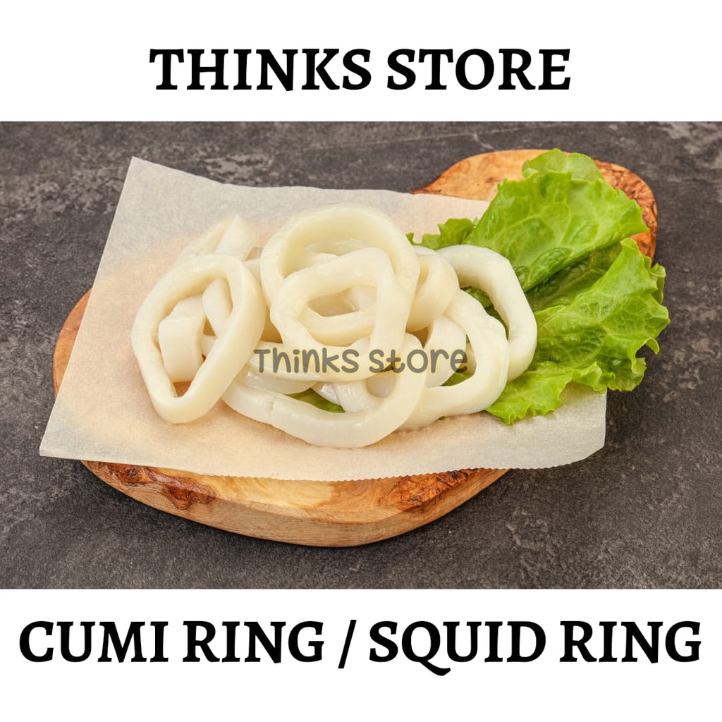 

Cumi Ring Frozen - Squid Ring Import 500gr
