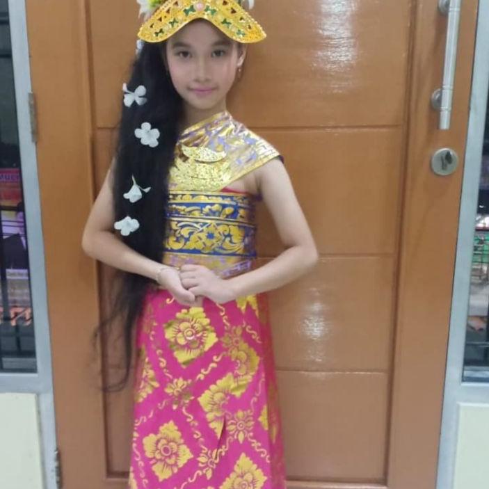 ♞ Baju Adat Bali Anak / Pakaian Adat Anak Bali ☇